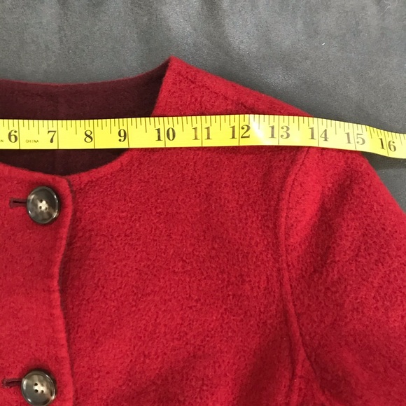 Talbots reversible felted jacket size S - Picture 9 of 11